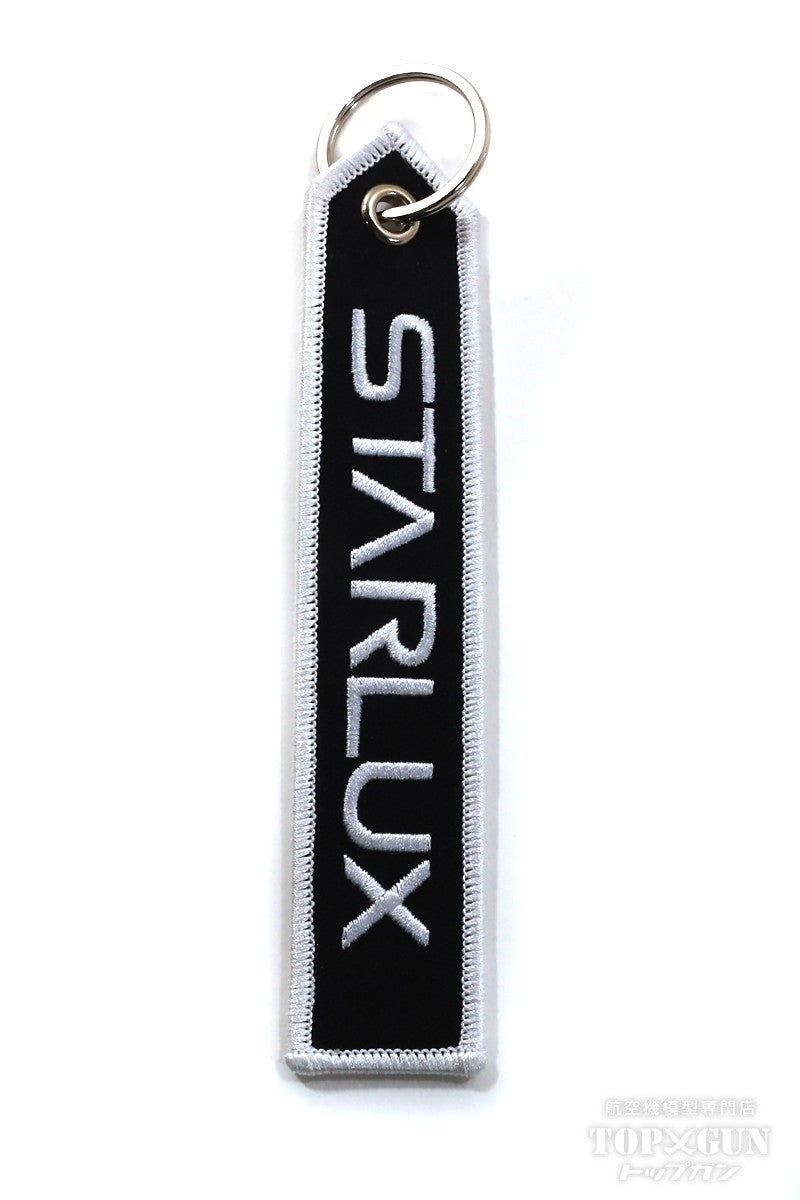 A321neo Starlux Airlines Flight Tag Keyring (Black) [LGP200001]