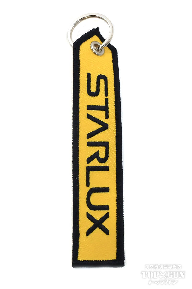 A350 Starlux Airlines Flight Tag Keyring (Gold) [LGP200028]