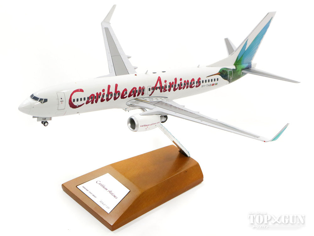 737-800w Caribbean Airlines 9Y-TAB (stand included) 1/200 *Made of metal [LH2003]