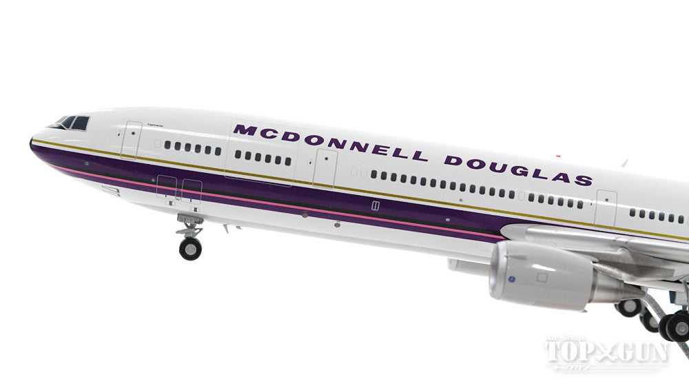 MD-11 マクダネル・ダグラス社 ハウスカラー 紫色 90年 （スタンド付属） N211MD 1/200 ※金属製 [LH2076]