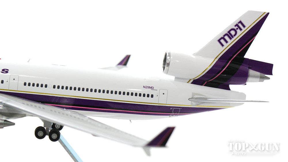 MD-11 McDonnell Douglas House Color Purple 1990 (Stand Included) N211MD 1/200 *Made of metal [LH2076]