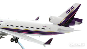 MD-11 マクダネル・ダグラス社 ハウスカラー 紫色 90年 （スタンド付属） N211MD 1/200 ※金属製 [LH2076]