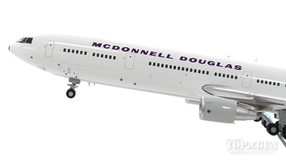 MD-11 マクダネル・ダグラス社 ハウスカラー 白色 90年 （スタンド付属） N311MD 1/200 ※金属製 [LH2077]