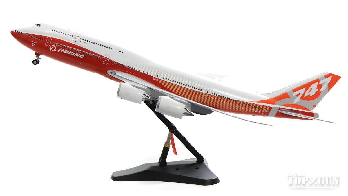 747-8i Boeing House Color "Sunrise Livery" N6067E (stand included) 1/200 *Made of metal [LH2078]