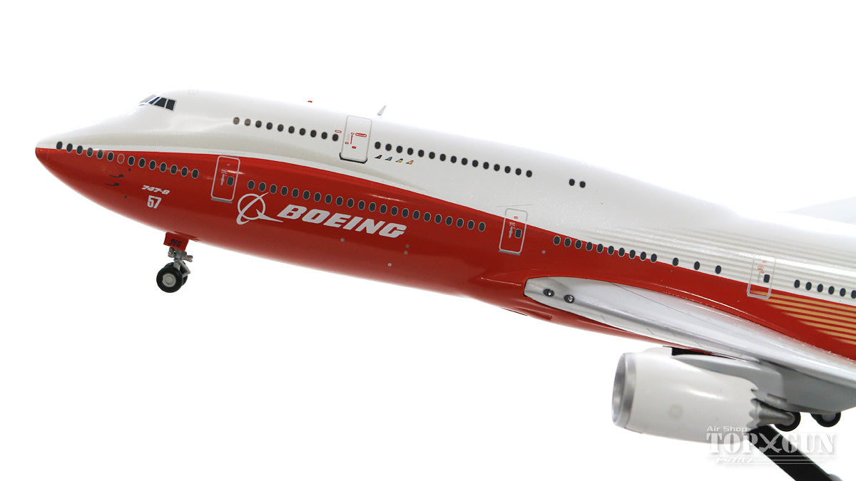 747-8i Boeing House Color "Sunrise Livery" N6067E (stand included) 1/200 *Made of metal [LH2078]