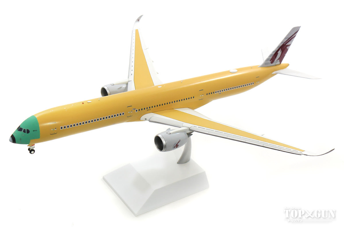 A350-1000 Qatar Airways "Bare Metal" F-WZNR *Flaps down (stand included) 1/200 [LH2089A]