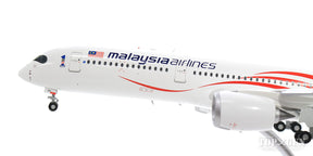 A350-900 マレーシア航空 特別塗装 「独立60周年」 17年 フラップダウン固定 （スタンド付属） 9M-MAC 1/200 ※金属製 [LH2119A]