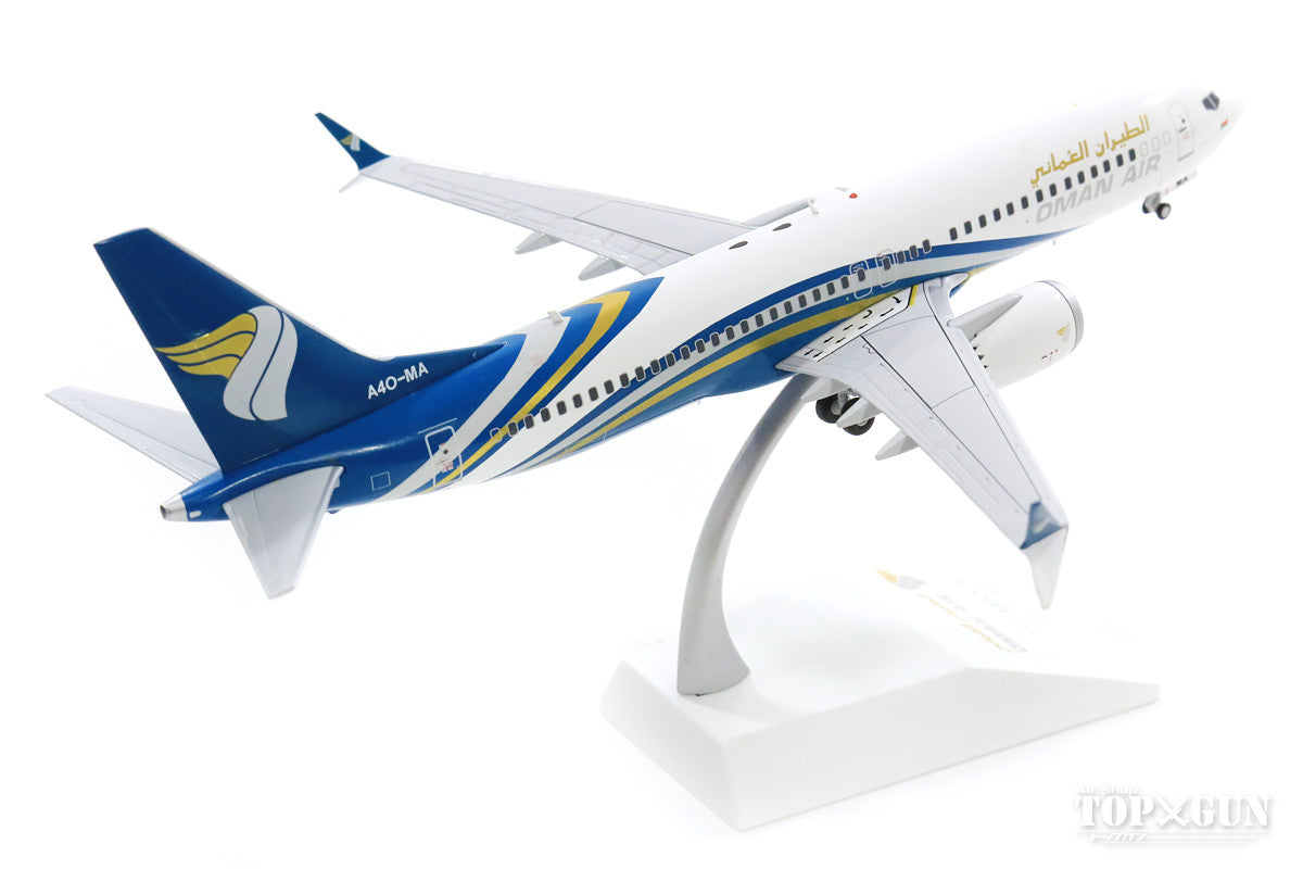 737-8 MAX Oman Air A4O-MA (stand included) 1/200 [LH2122]