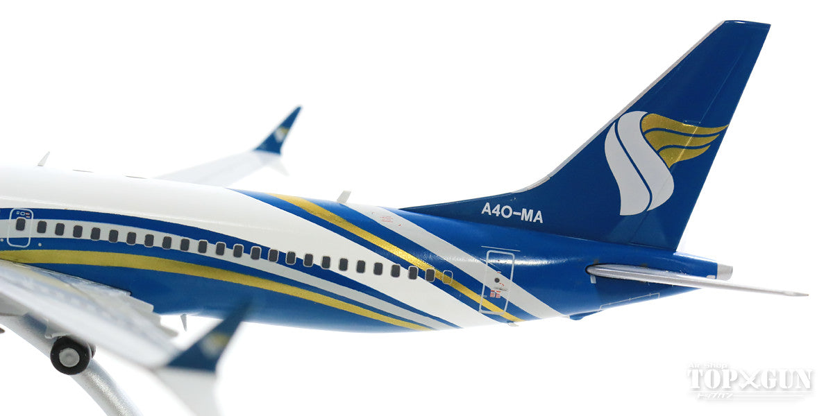 737-8 MAX Oman Air A4O-MA (stand included) 1/200 [LH2122]