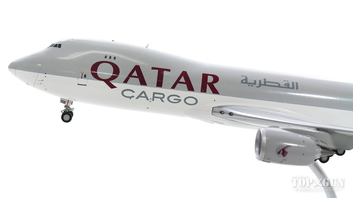 747-8F (Cargo Type) Qatar Airways Cargo A7-BGB (Stand Included) 1/200 *Made of Metal [LH2168]