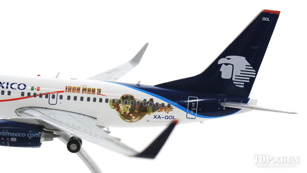 737-700 Aeromexico "Iron Man 3" XA-GOL (stand included) 1/200 [LH2182]