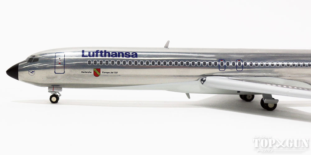 727-200 Lufthansa German Airlines Unpainted Polished Finish Circa 1983 D-ABCI 1/200 *Made of metal [LH29]