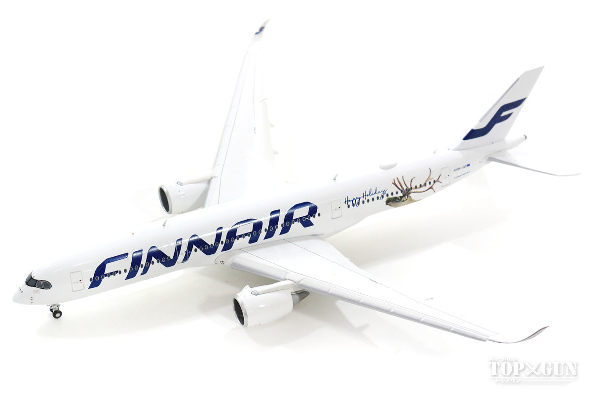 A350-900 Finnair "Happy Holidays" OH-LWD *Flaps down 1/400 [LH4059A]