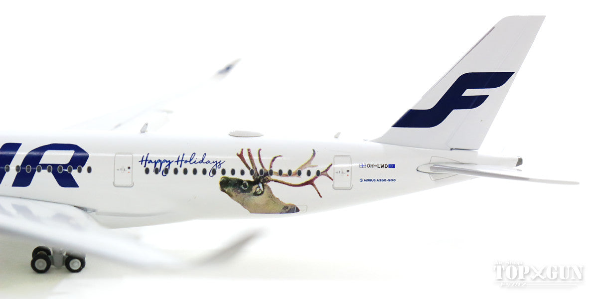 A350-900 Finnair "Happy Holidays" OH-LWD *Flaps down 1/400 [LH4059A]