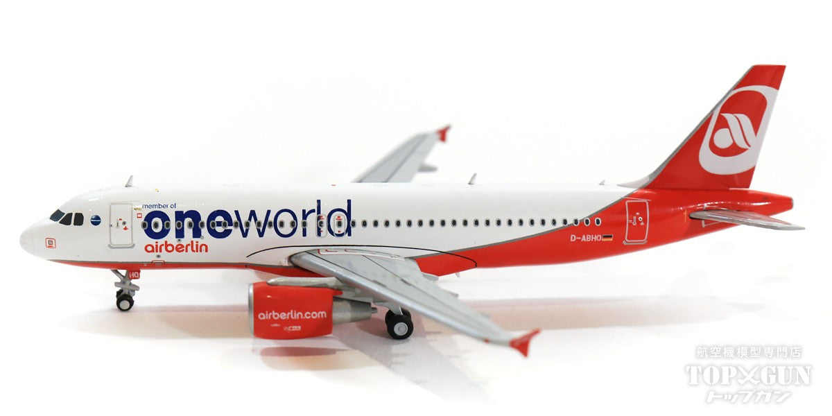 JC Wings A320 エアベルリン OneWorld Livery D-ABHO With Antenna 1