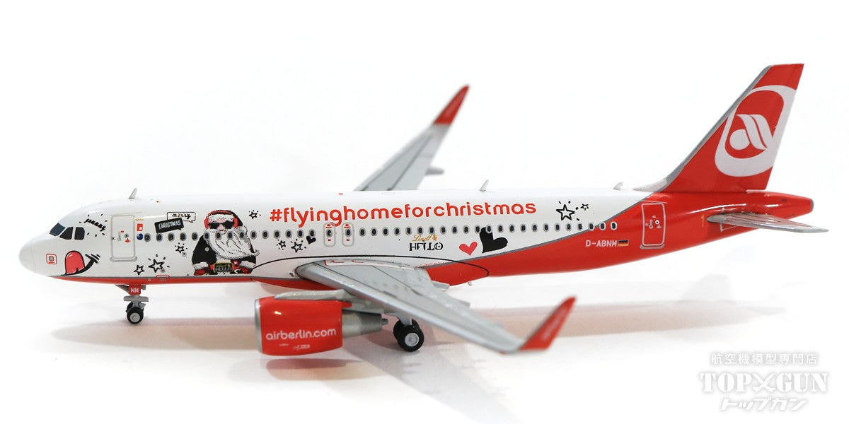 A320SL Air Berlin special livery "Linz Hello/Flying Home for Christmas V" D-ABNM 1/400 [LH4099]