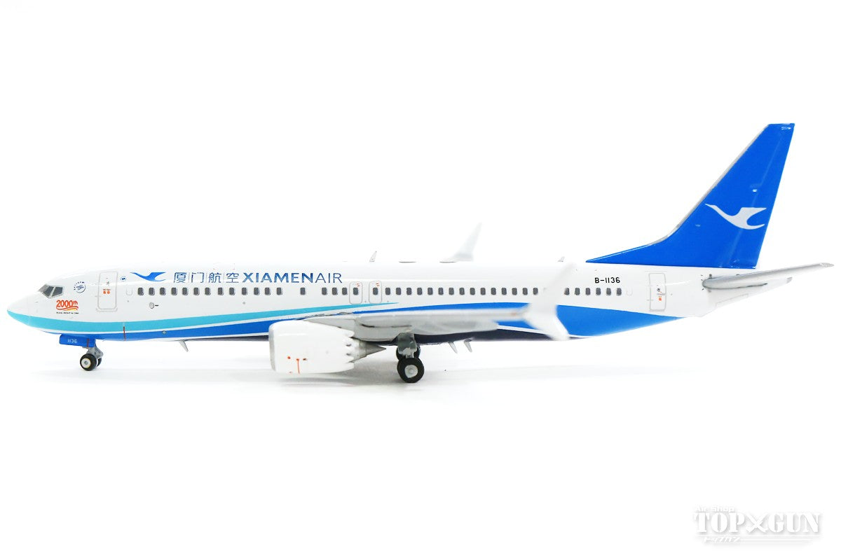 737-8 Max Xiamen Airlines "2000th" B-1136 B-1136 With Antenna 1/400 [LH4109]