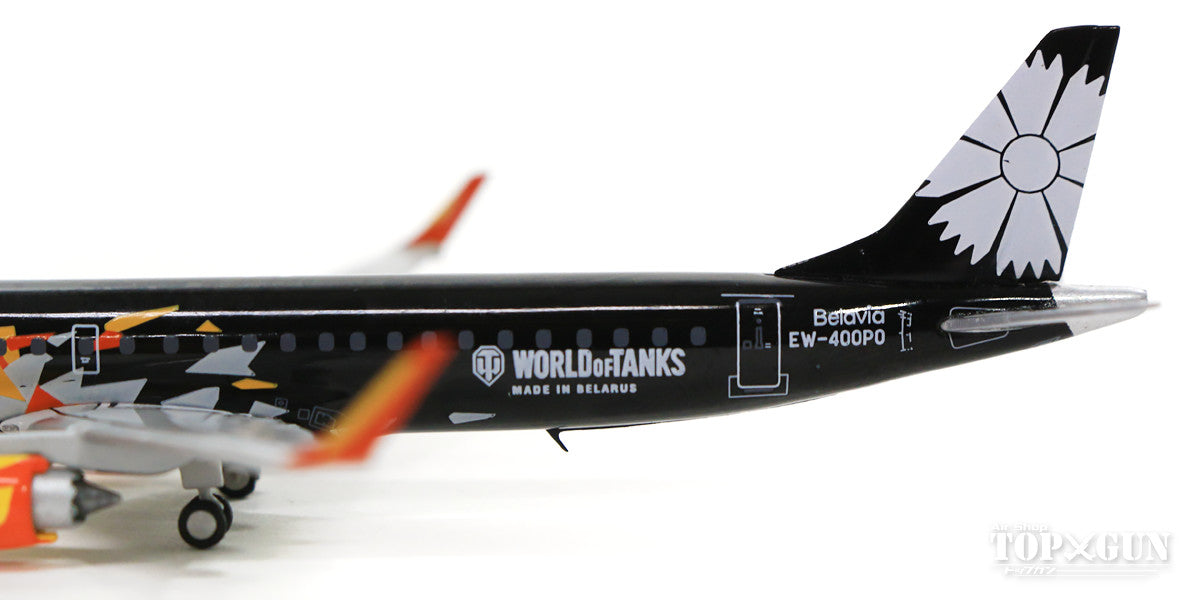 E190-200LR Belavia Airlines "World of Tanks" EW-400PO With Antenna 1/400 [LH4138]