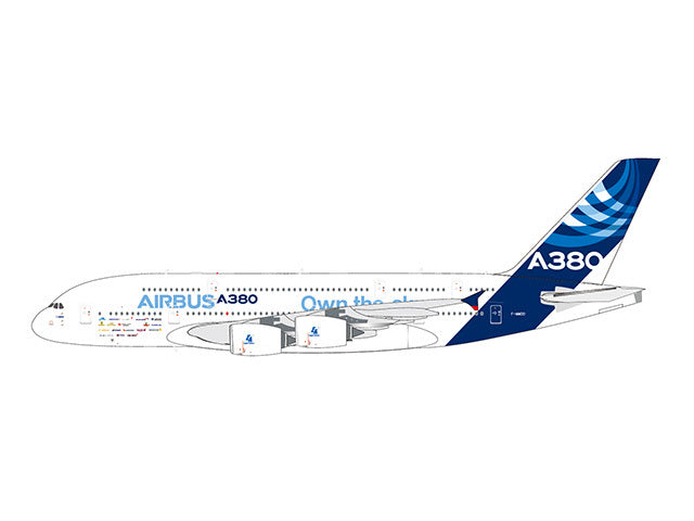 A380 エアバス社 「Own the sky」 F-WWDD 1/400 [LH4151]