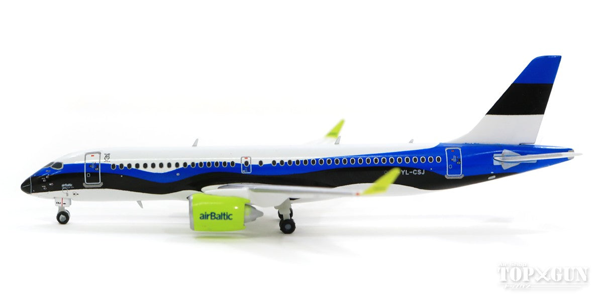 A220-300 AirBaltic Estonian Flag Livery YL-CSJ With Antenna 1/400 [LH4158]