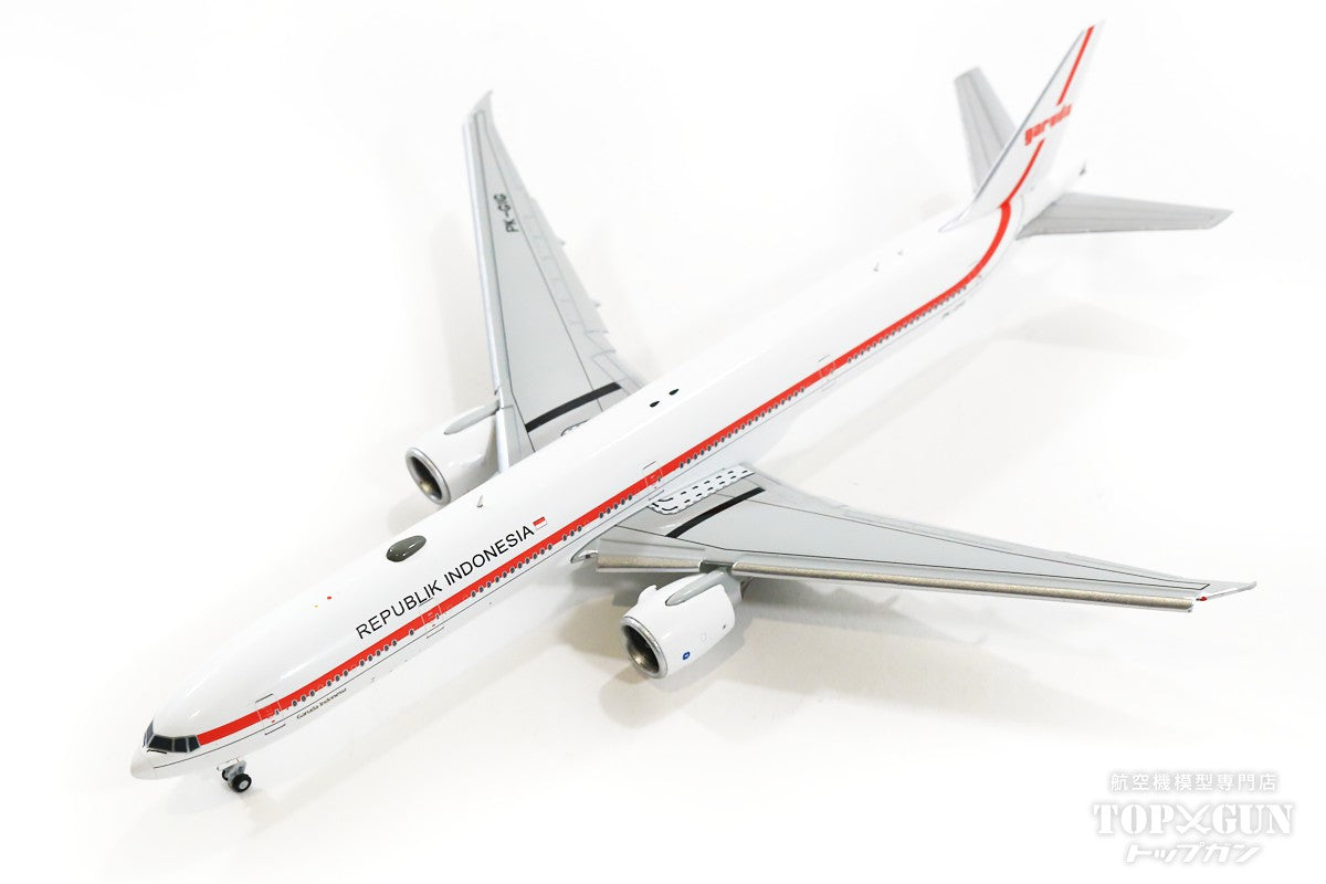 777-300ER Garuda Indonesia Government Aircraft Paint "Republik Indonesia" (flaps down wing) PK-GIG 1/400 [LH4202A]