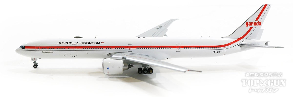 777-300ER Garuda Indonesia Government Aircraft Paint "Republik Indonesia" (flaps down wing) PK-GIG 1/400 [LH4202A]