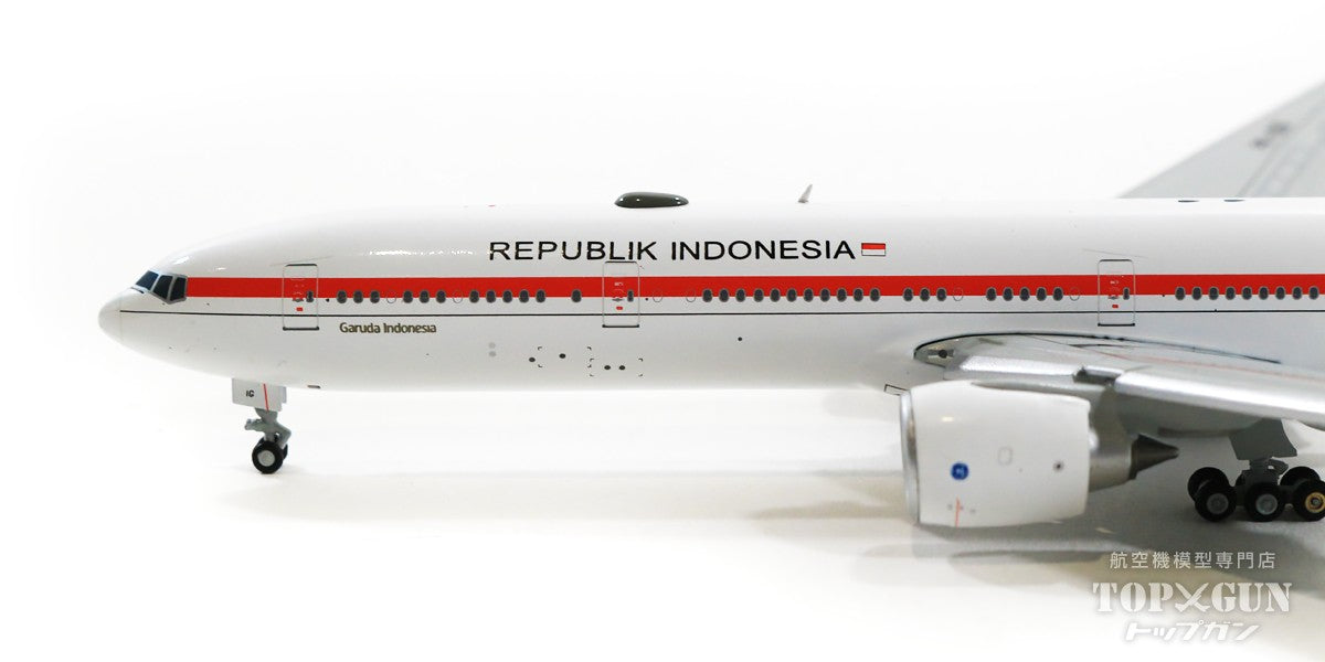 777-300ER Garuda Indonesia Government Aircraft Paint "Republik Indonesia" (flaps down wing) PK-GIG 1/400 [LH4202A]