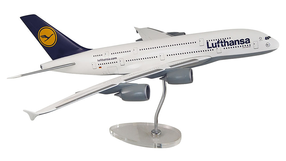 Airbus A380 Lufthansa *No aircraft number (landing gear/stand included) 1/100 *Made of resin [LM15]