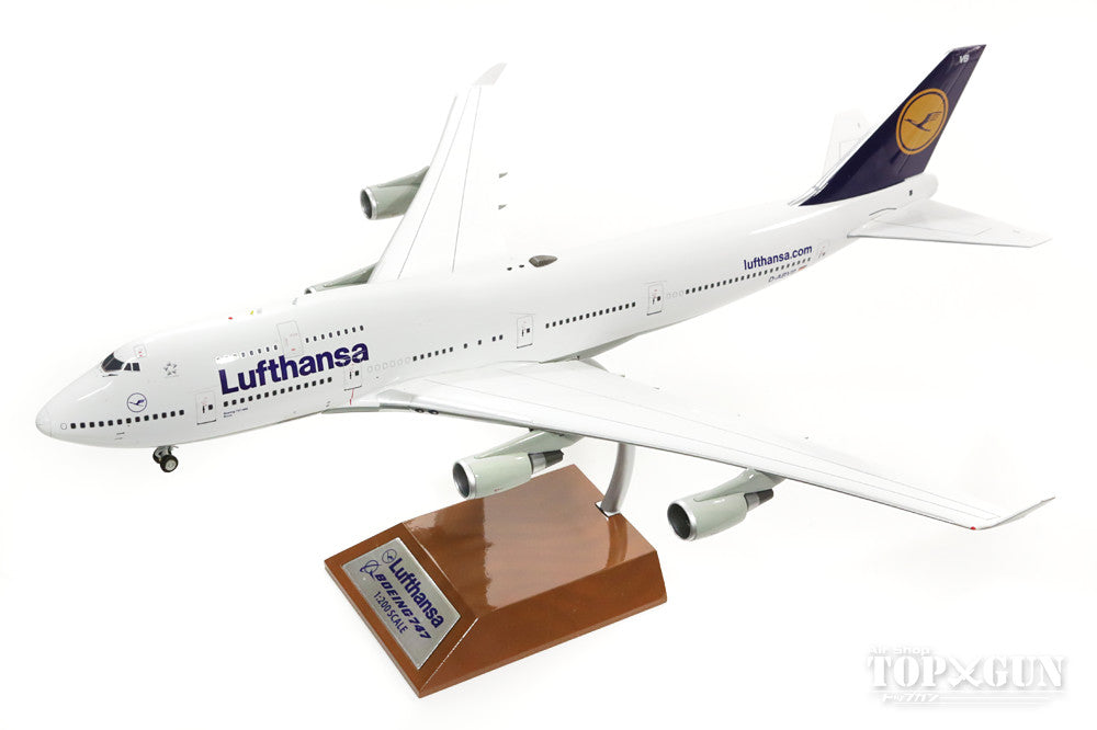 747-400 Lufthansa D-ABVB (stand included) 1/200 *Made of metal [WB-Classic-L400]