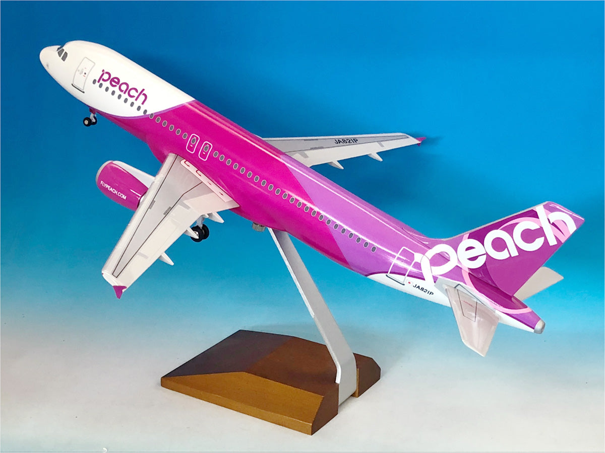 A320 Peach Aviation JA821P 1/100 *Plastic [MM10007]