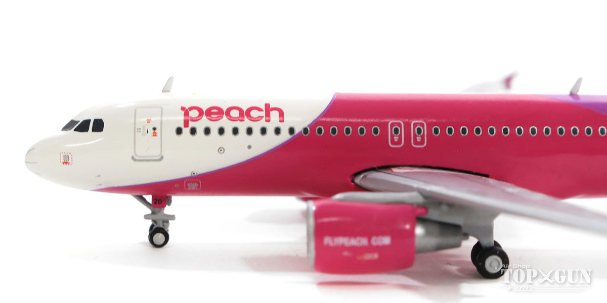 A320（翼尖翼）Peach Aviation JA820P 1/400 *金属制成 [MM40005]