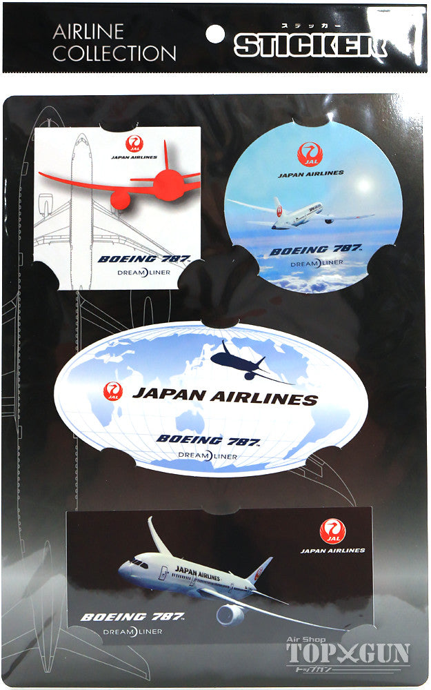 JAL Sticker Set of 4 [MZ329]