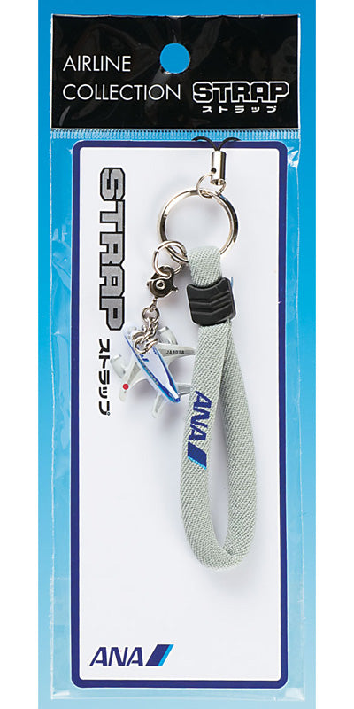 Mini Strap ANA All Nippon Airways Gray [MZ332G]