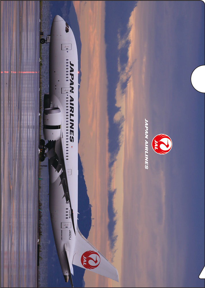 JAL クリアファイルセット 北欧デザイン JAL日本航空グッズ商品 クリア