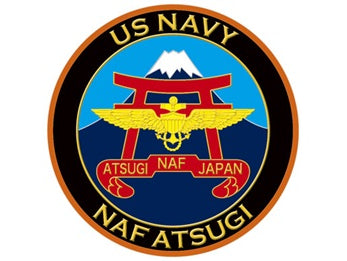 New Engraving Magnet NAF ATSUGI US Naval Base Atsugi [NC042M]