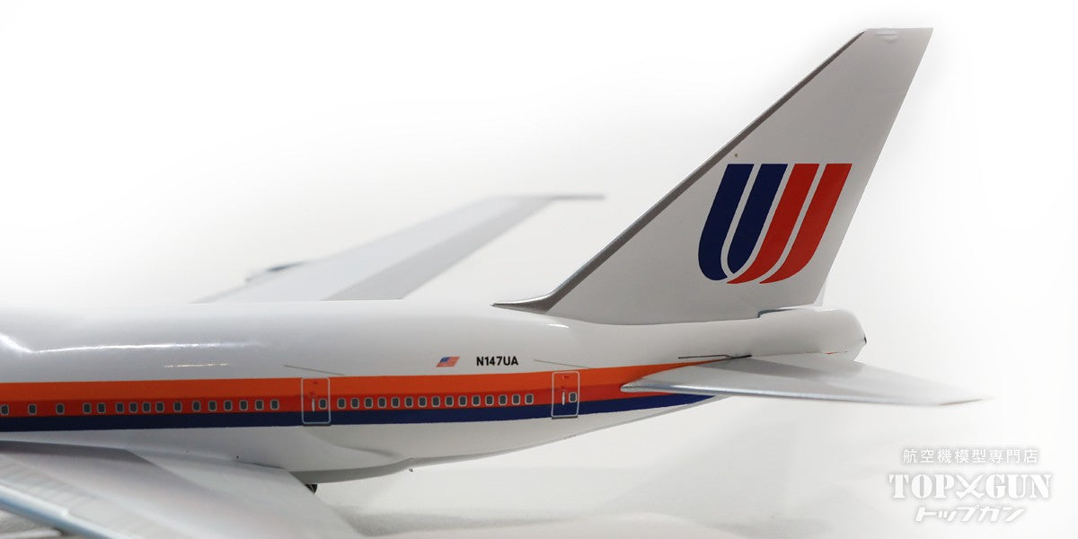 747SP United Airlines 1980s "Seoul Bus" small logo paint "Friendship One" N147UA 1/400 [NG07015]