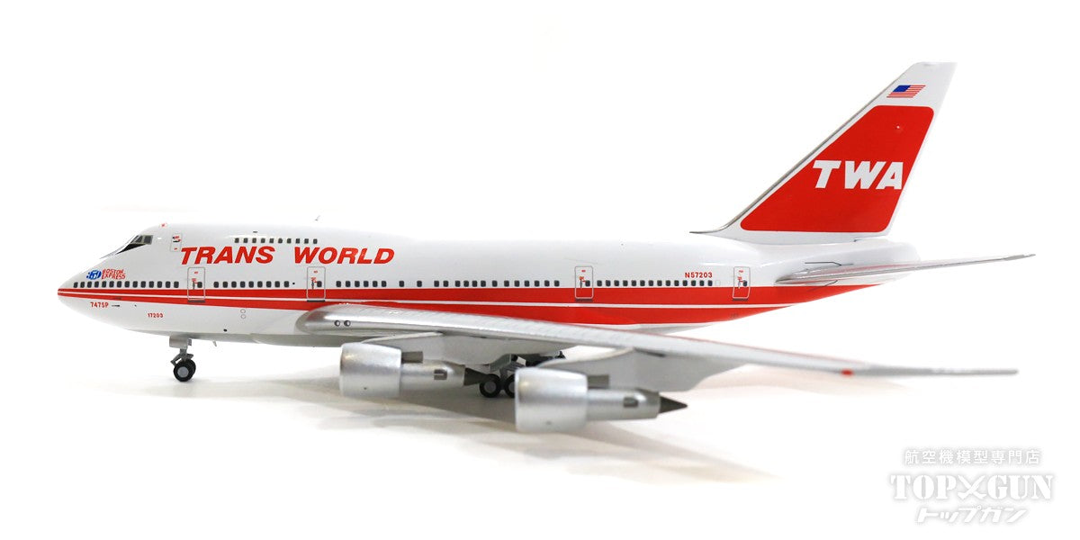 747SP TWA Trans World Airlines 1980s "Boston Express" N57203 1/400 [NG07020]