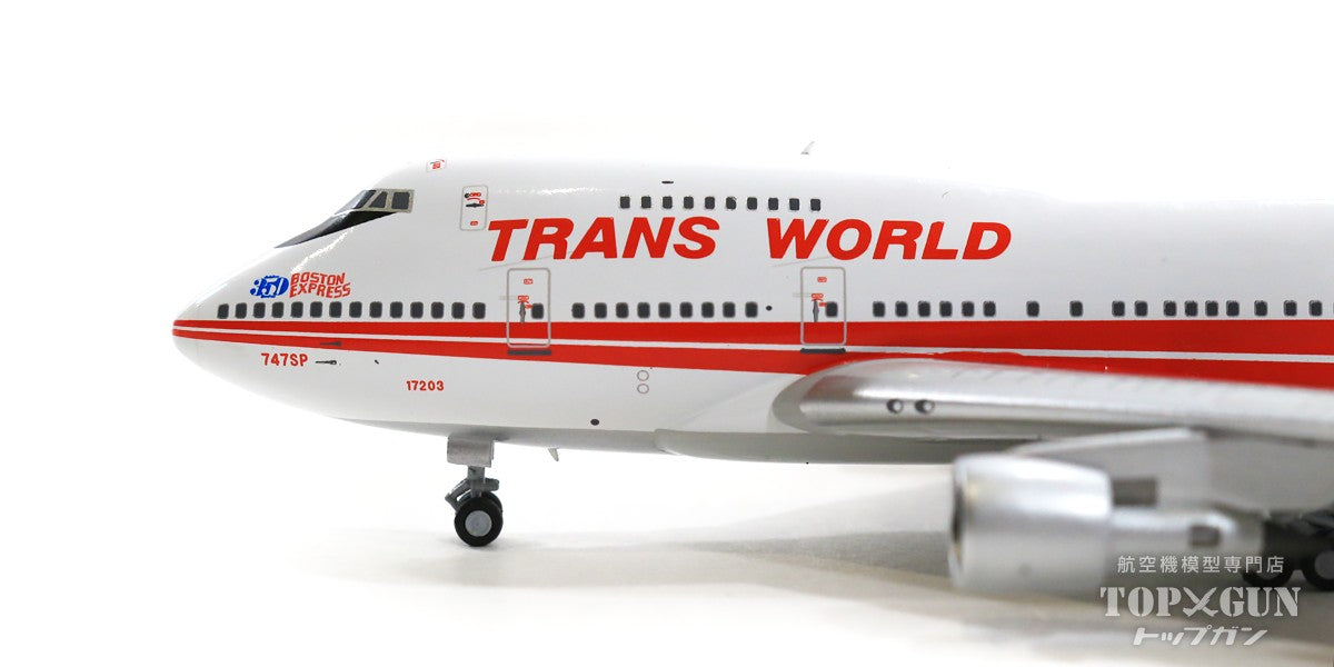 747SP TWA Trans World Airlines 1980s "Boston Express" N57203 1/400 [NG07020]