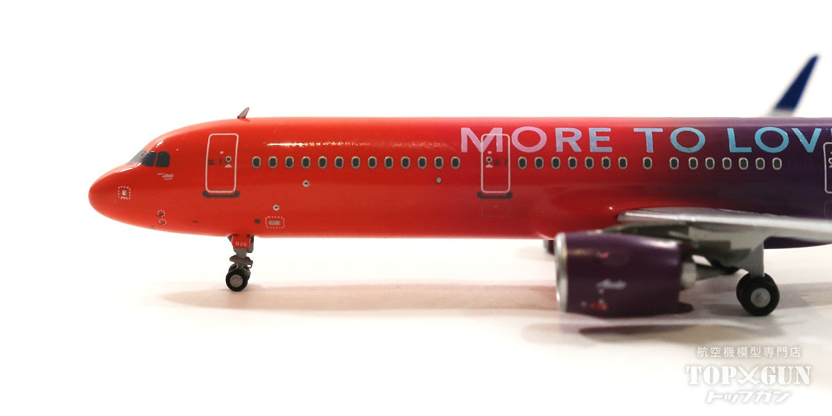 A321neo Alaska Airlines special livery "More to Love/Virgin America Merger" 2018 N926VA 1/400 [NG13036]