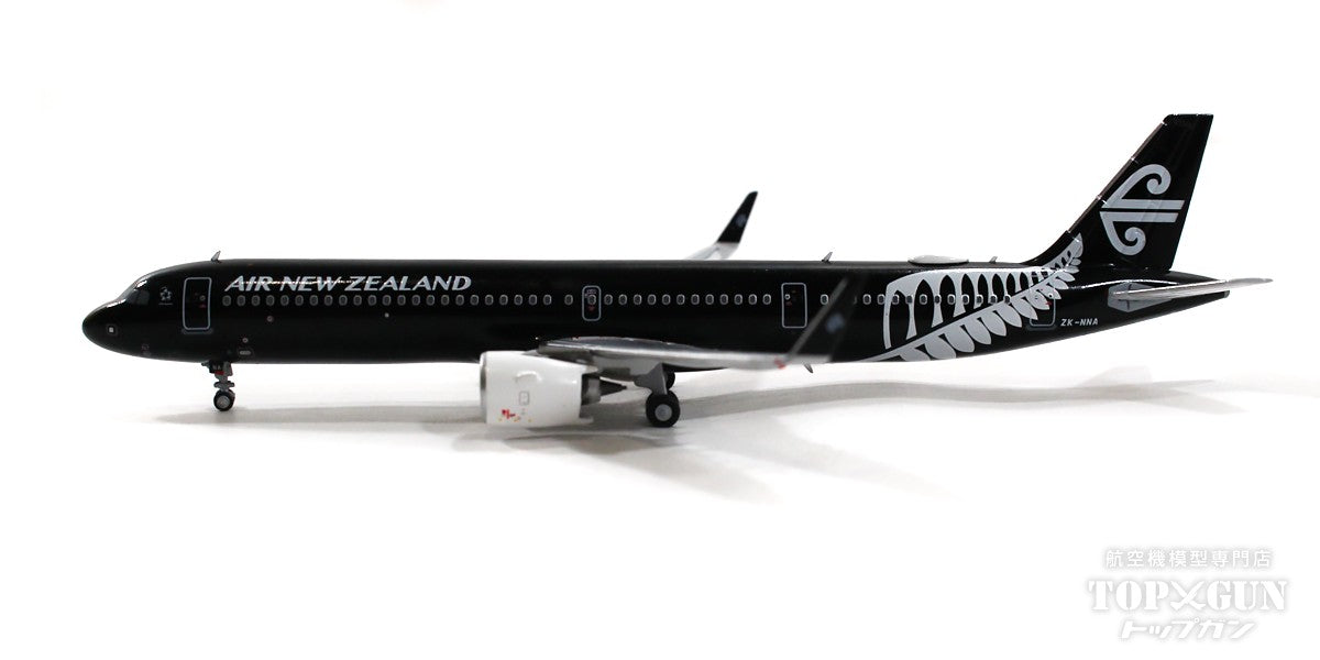 A321neo Air New Zealand special livery "All Blacks" ZK-NNA 1/400 [NG13057]