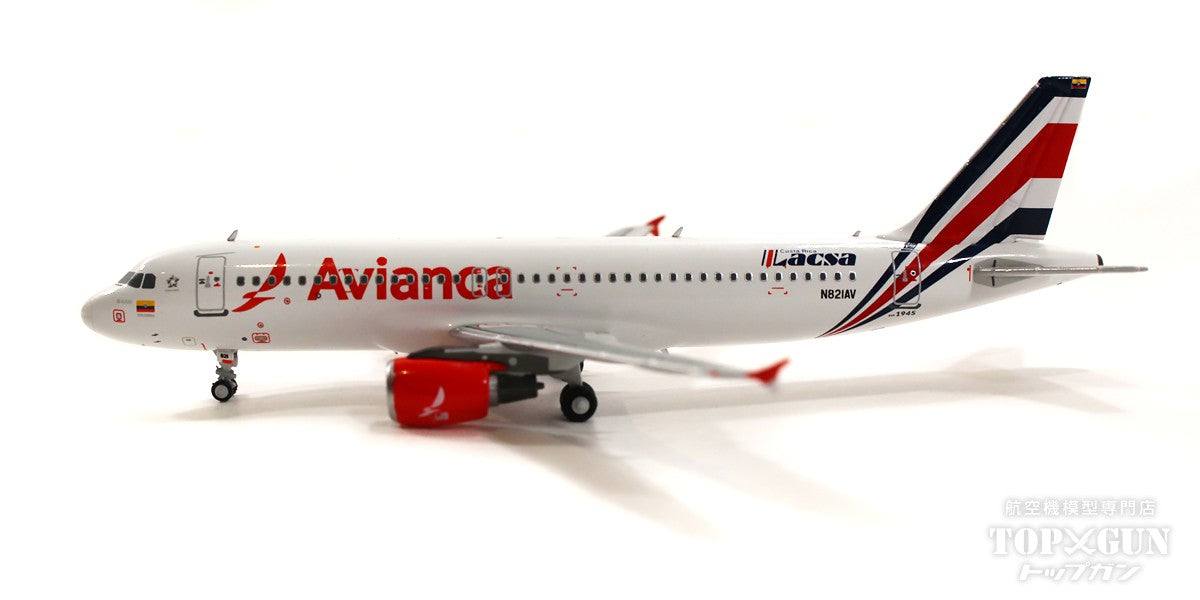 A320 Avianca "LACSA Costa Rican Airlines Retro Reprint" 2022 N821AV 1/400 [NG15026]