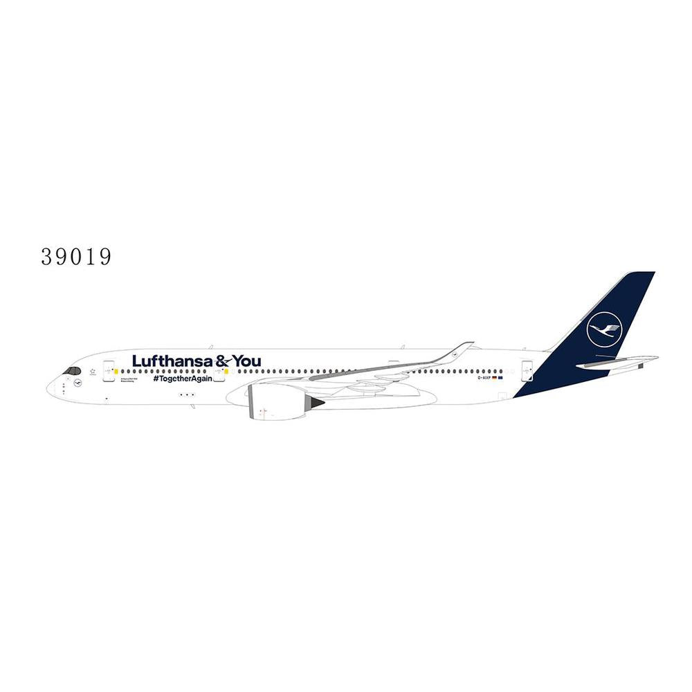 A350-900 ルフトハンザドイツ航空 特別塗装 「Lufthansa ＆You／TogetherAgain」 D-AIXP 1/400 [NG39019]