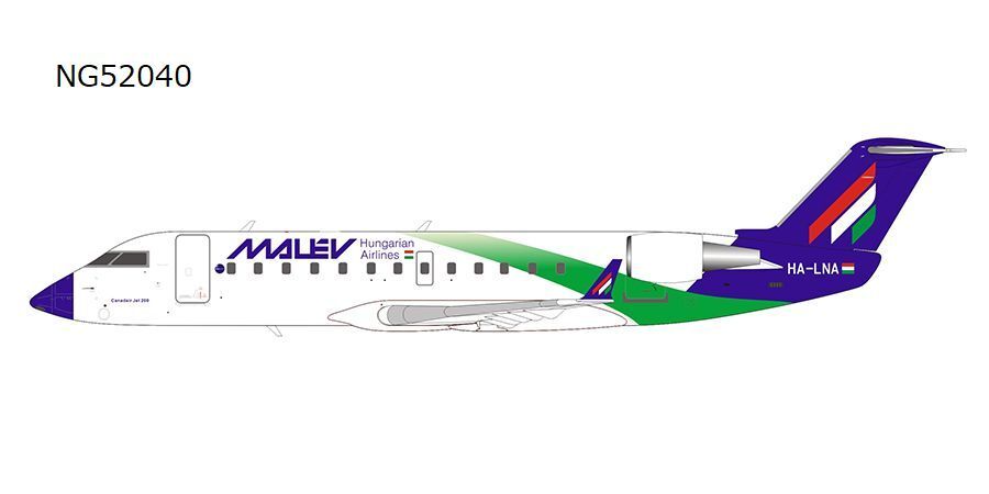 CRJ-200ER マレブ・ハンガリー航空 00年代 HA-LNA 1/200 [NG52040]