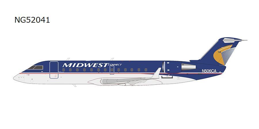 CRJ-200ER Midwest Connect (SkyWest Airlines) circa 2008 N506CA 1/200 [NG52041]