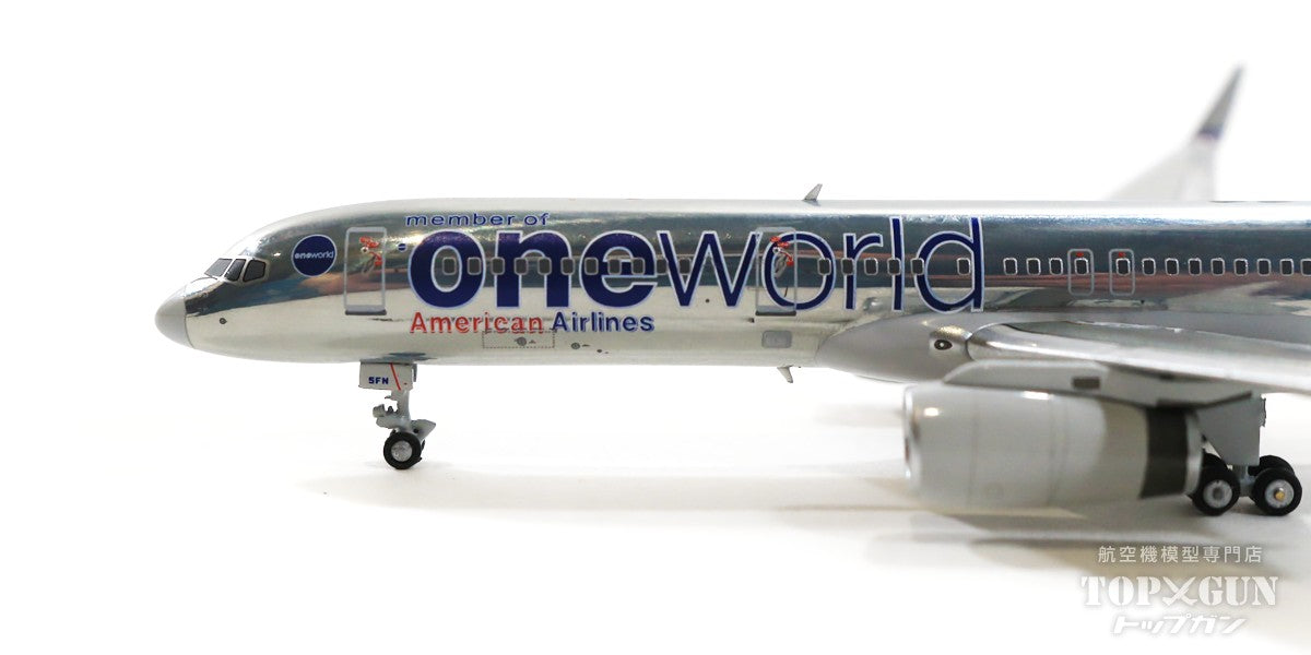 757-200w American Airlines special livery logo "One World" unpainted N174AA 1/400 [NG53178]