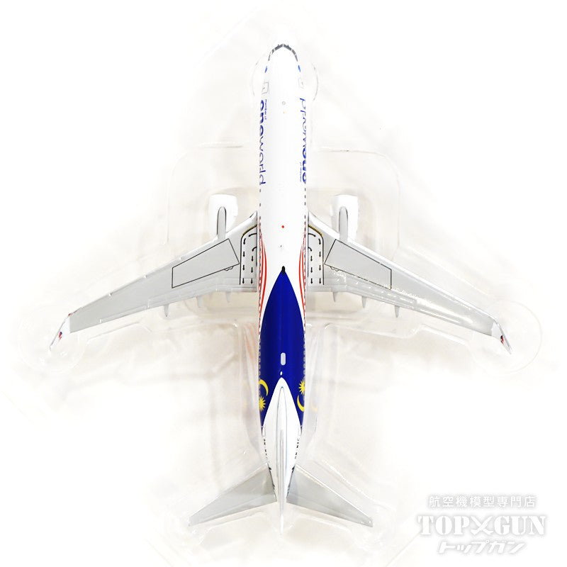 マレーシア航空　BOEING737-800 飛行機模型 Phoenix 737-800w マレーシア航空 特別塗装 「独立60周年」 17年