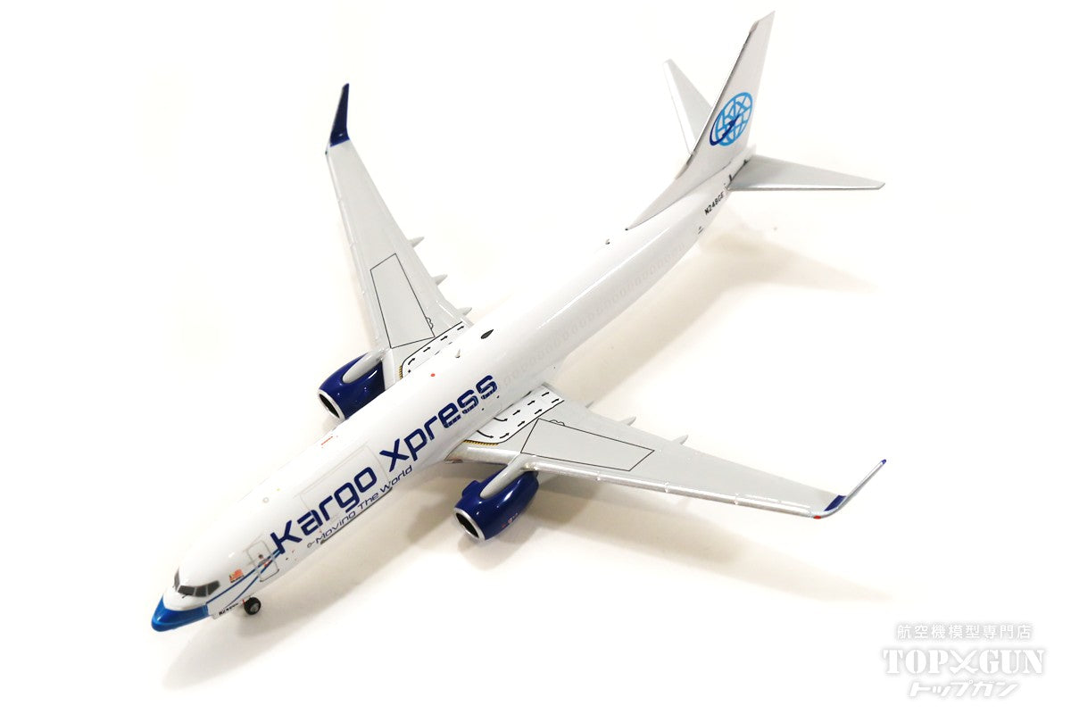 737-800Fw（改造貨物型） カーゴ・エクスプレス（Kargo Xpress／マレーシア） 特別塗装「マスク」 N248GE 1/400 [NG58126]
