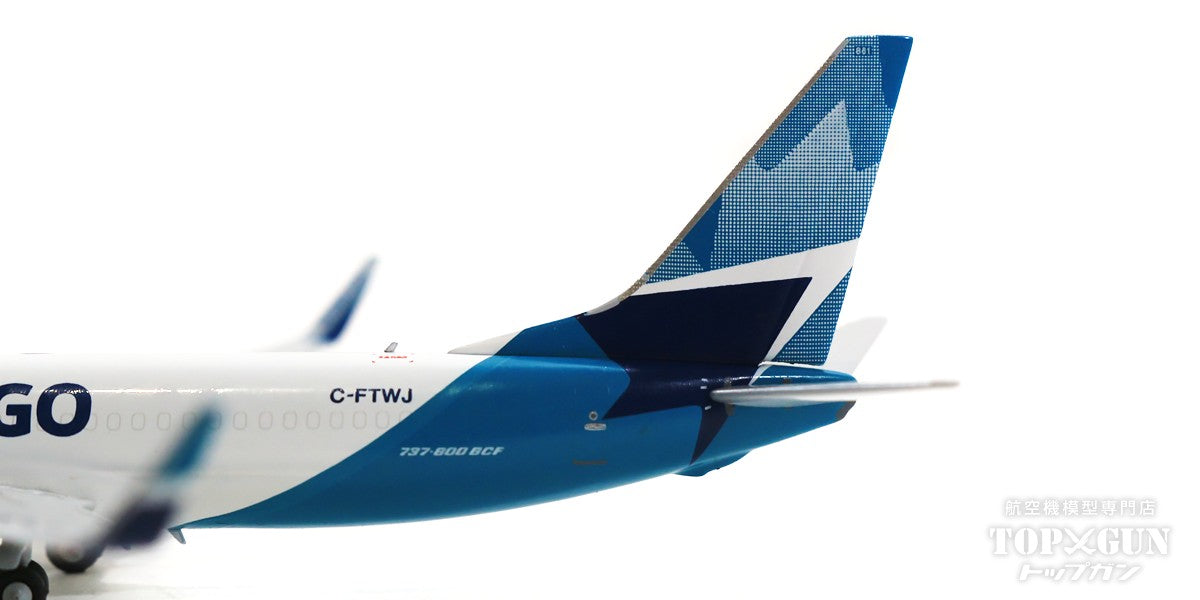 ウエストジェットカーゴ 737-800BCF C-FTWJ 1/400 NG Model Westjet Cargo 737-800BCF/w C-FTWJ 58135 1:400