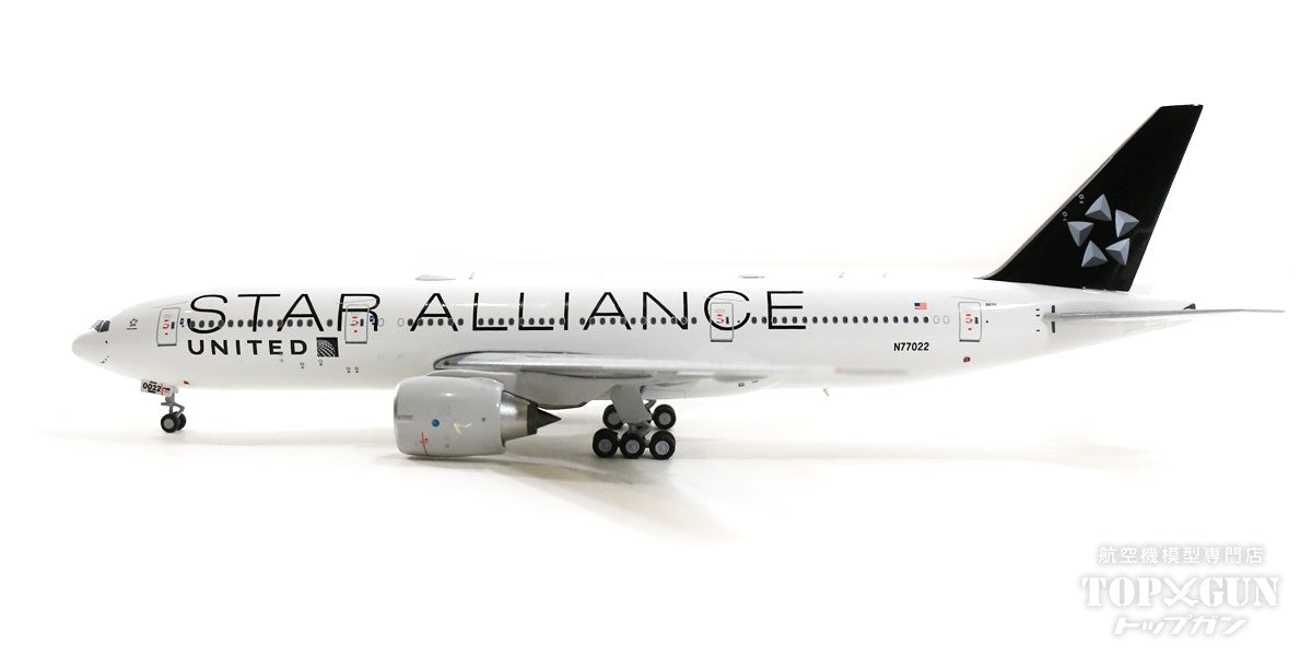 777-200ER ユナイテッド航空 特別塗装「スターアライアンス」 N77022 1/400 [NG72001]