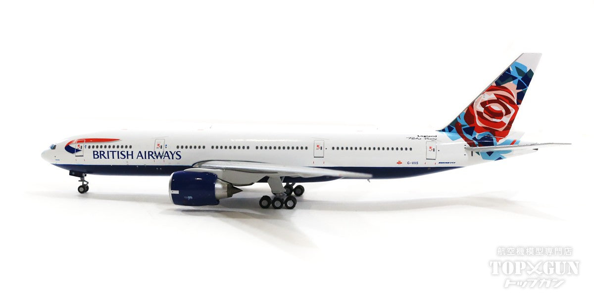 777-200ER British Airlines special livery "World Image/Chelsea Rose" 2000s G-VIIS 1/400 [NG72009]